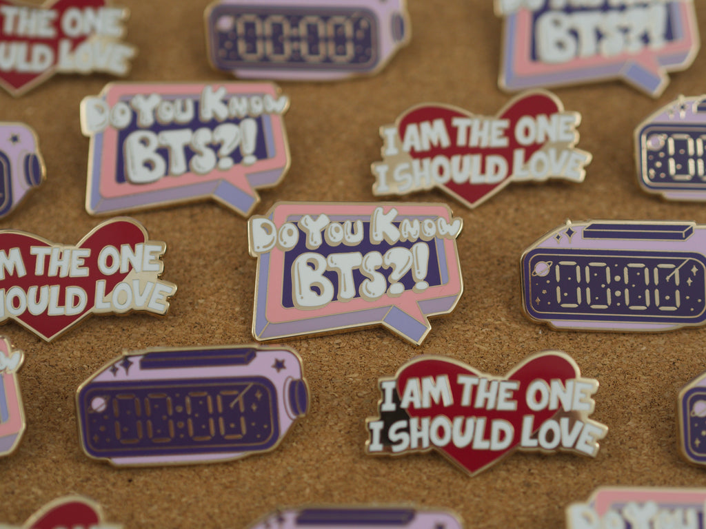 "Do You Know BTS?!" Enamel Pin