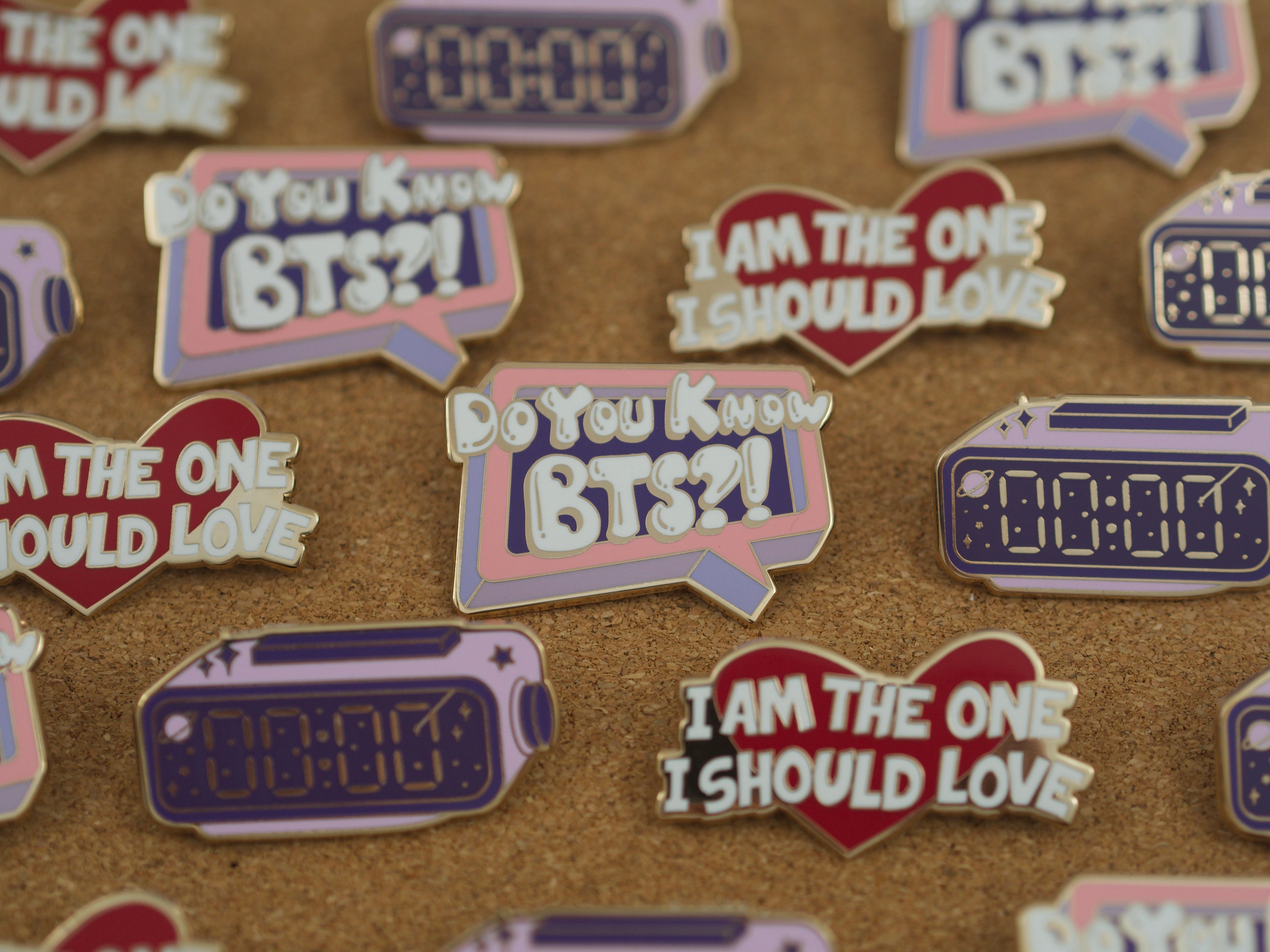 "Do You Know BTS?!" Enamel Pin