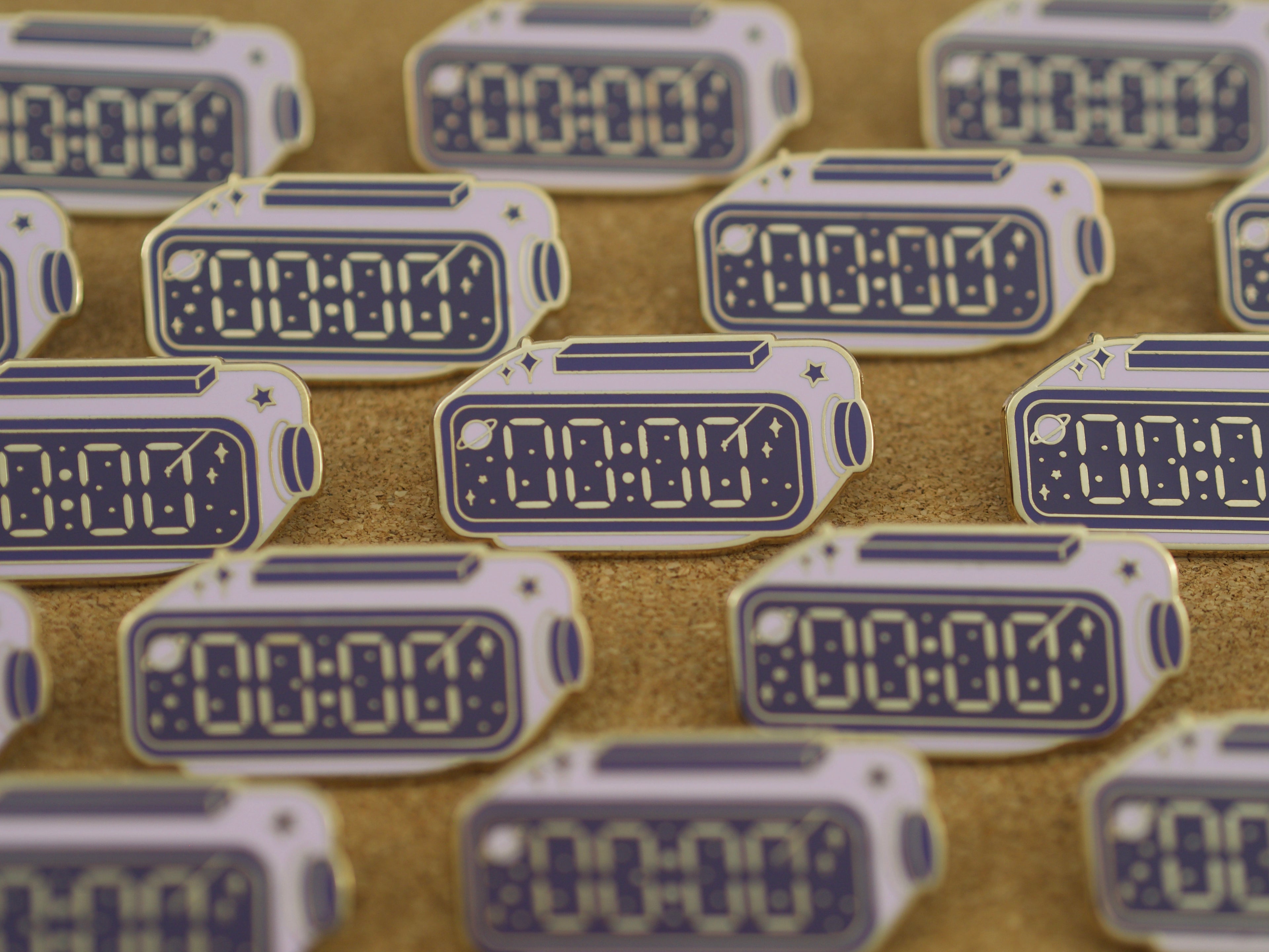 "Zero O'clock" Enamel Pin