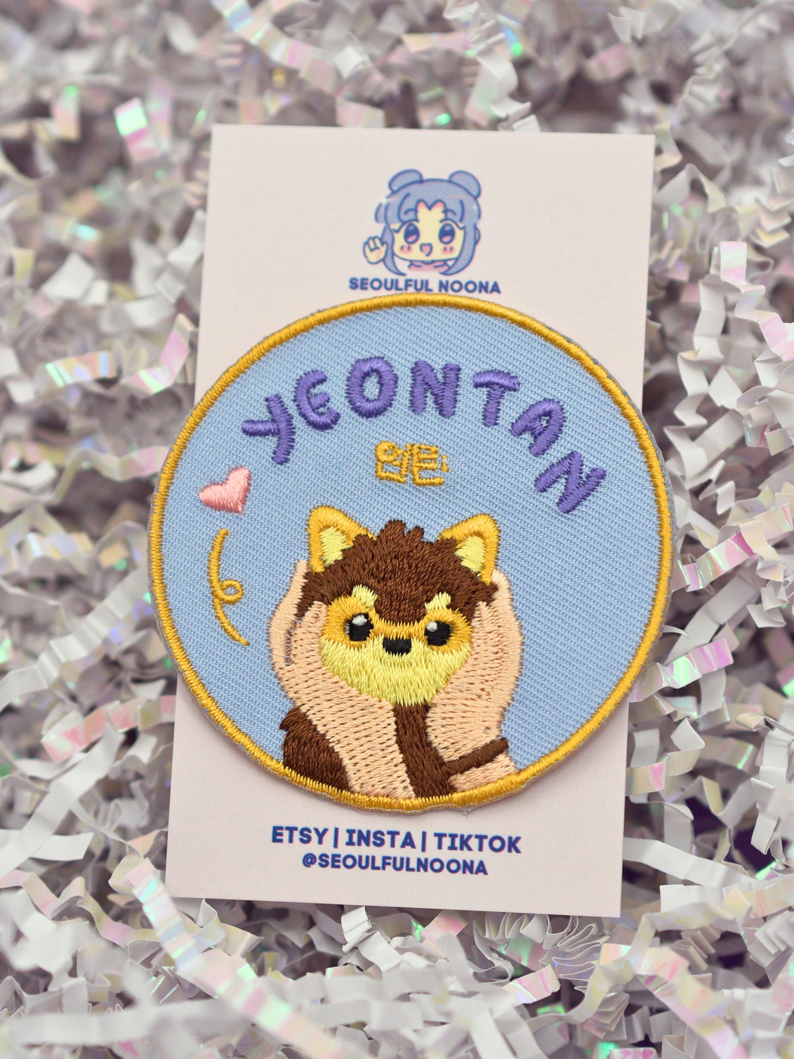 "Yeontan" Iron-on patch
